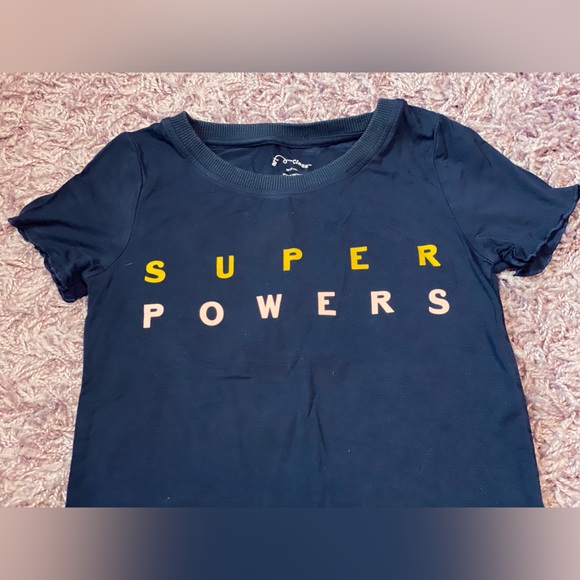 Buttery soft lettuce edging girls shirt size M 7/8 - Picture 7 of 12